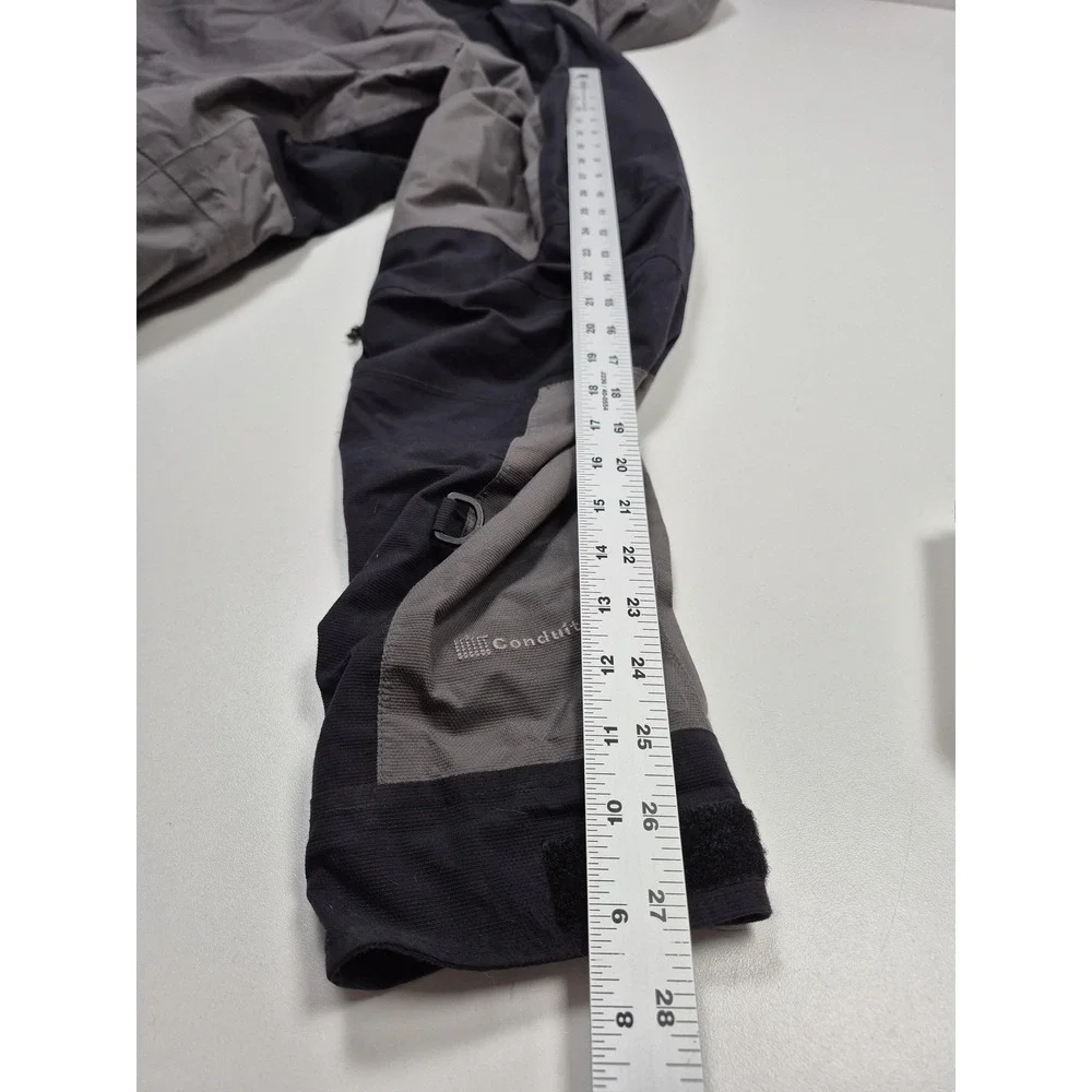 Mountain Hard Wear Jacket Mens XL Gray Conduit Hooded Ski Parka Waterproof